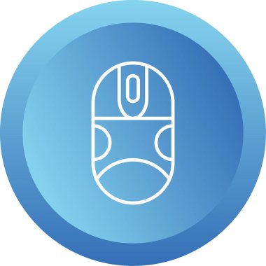 Fare. Web simgesi basit illüstrasyon 