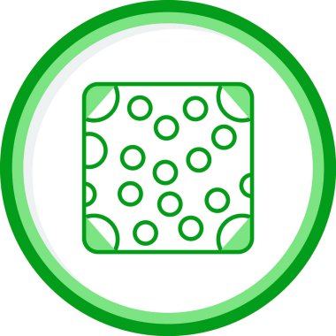 Döşeme. Web simgesi basit illüstrasyon