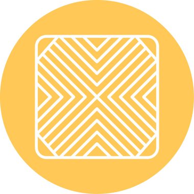 Döşeme. Web simgesi basit illüstrasyon