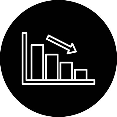 Durgunluk simgesi, vektör illüstrasyonu basit tasarım