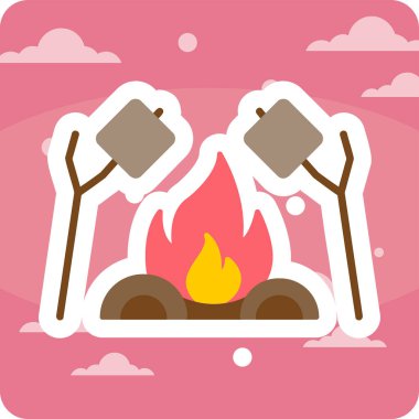 Web simgesi vektör resimlemesi kızartılıyor