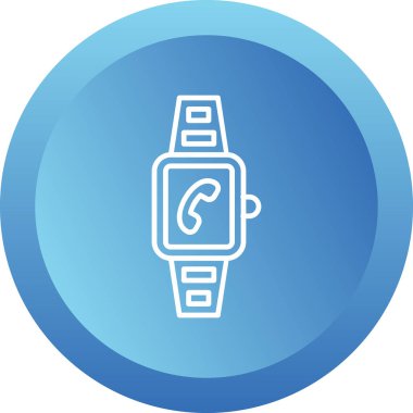 vector illustration of smart watch 