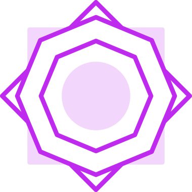 Güneş. Web simgesi basit illüstrasyon 