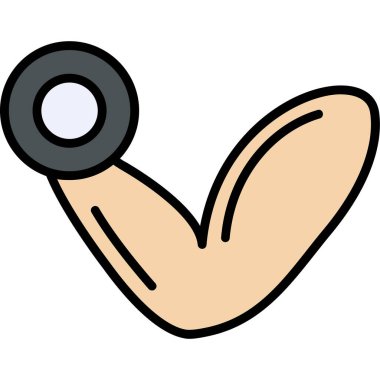 Efor Web simgesi vektör illüstrasyonu