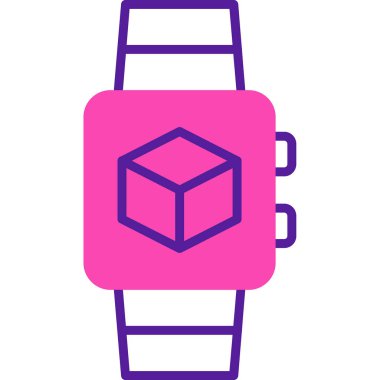 vector illustration of smart watch 