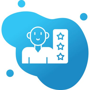 user icon, vector illustration simple design