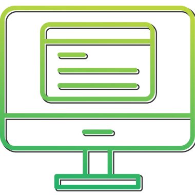 Simge kodlanıyor. Yazılım Geliştirme İşareti, Vektör İllüstrasyonu 