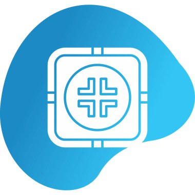 Çıkış düğmesi simgesi, basit vektör illüstrasyonu 