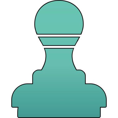 pul simgesi, vektör illüstrasyonu basit tasarım