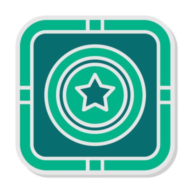 star web icon simple illustration 