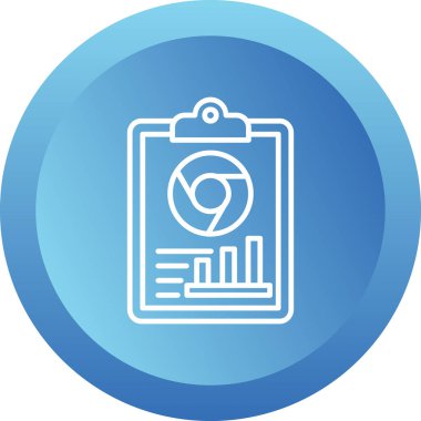 İzleme. Web simgesi basit illüstrasyon