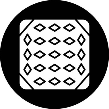 Döşeme. Web simgesi basit illüstrasyon