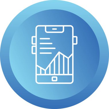 Mobil app simge vektör çizim     