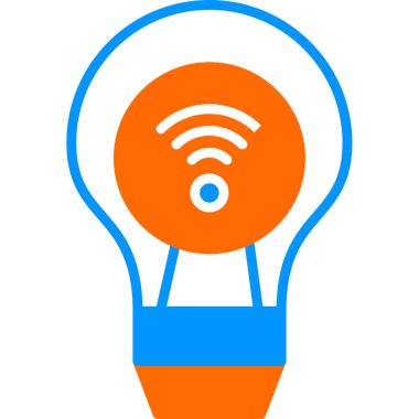 ampul simgesi, vektör illüstrasyonu 