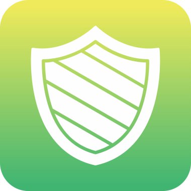 kalkan simgesi web basit illüstrasyon