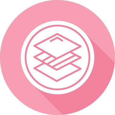 Membrane Web simgesi basit illüstrasyon             