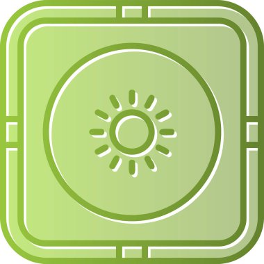 Web ve mobil için hafif vektör simgesi 