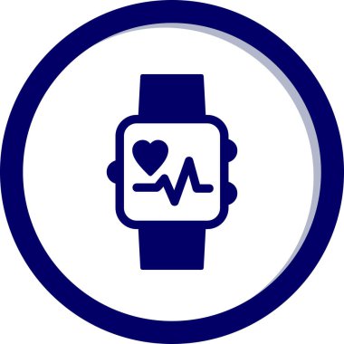 vector illustration of smart watch 