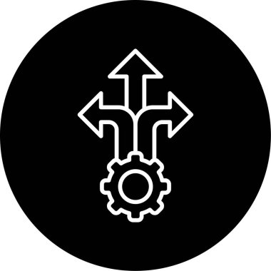 Esneklik. Web simgesi basit illüstrasyon