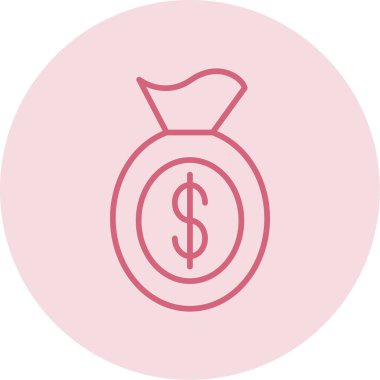 Yatırım simgesi vektör illüstrasyon tasarımı 