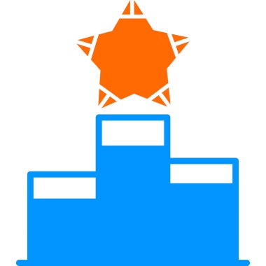 yıldız web simgesi basit illüstrasyon 