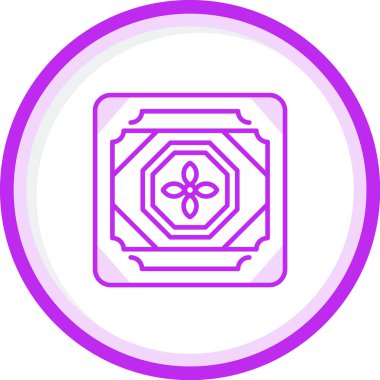 Döşeme. Web simgesi basit illüstrasyon