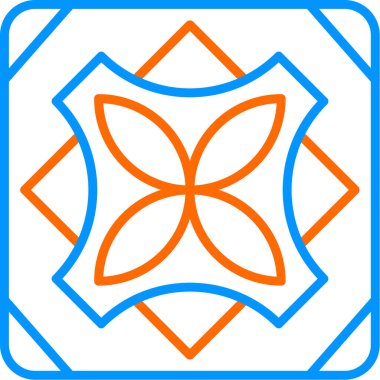 Döşeme. Web simgesi basit illüstrasyon