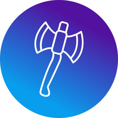 Balta ağ simgesi, vektör illüstrasyonu 