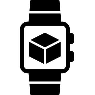 vector illustration of smart watch 