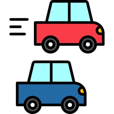 Chase web simgesi vektör illüstrasyonu