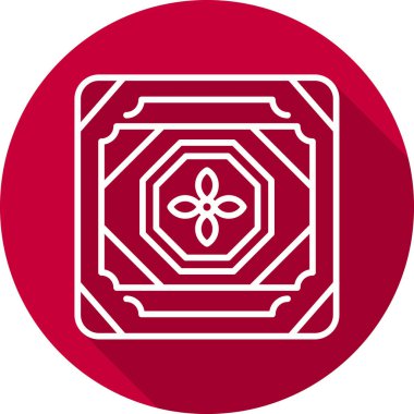 Döşeme. Web simgesi basit illüstrasyon