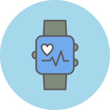 vector illustration of smart watch 