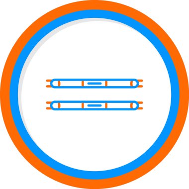 Ampul Ağı basit illüstrasyonunun vektör çizimi