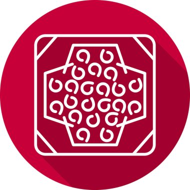 Döşeme. Web simgesi basit illüstrasyon