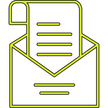 harf simgesi, vektör illüstrasyonu 