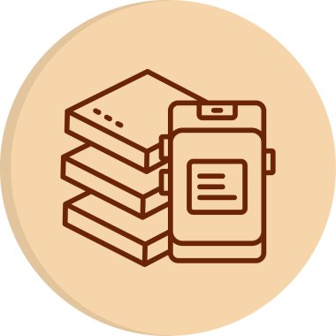 bilgisayar sunucu simgesi, vektör illüstrasyonu basit tasarım