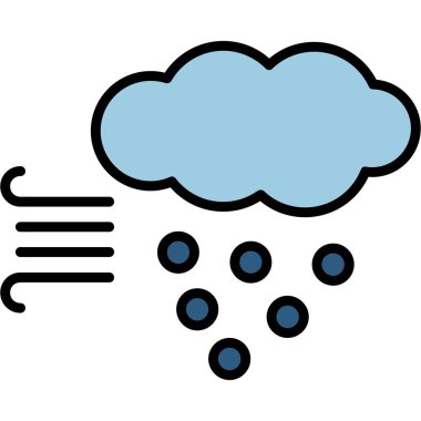 bulut vektörü resimleme tasarımı 