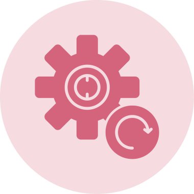 Web simgesi, vektör illüstrasyonunu sıfırla 