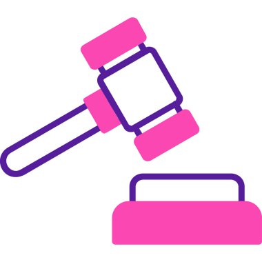 Adalet simgesi vektörünün çekici