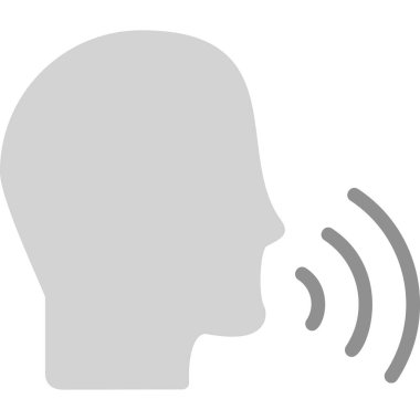 Konuşan Web simgesi vektör illüstrasyonu