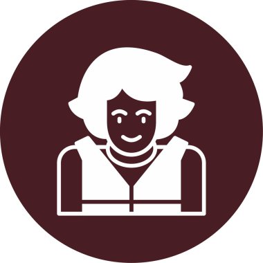 Kanocu adam. Web simgesi basit illüstrasyon