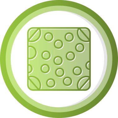 Döşeme. Web simgesi basit illüstrasyon