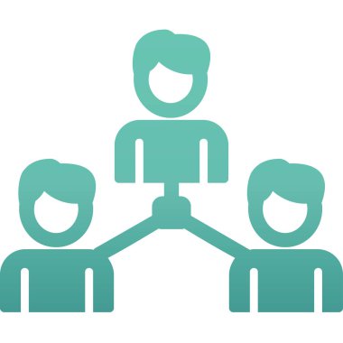 Sosyoloji simgesinin vektör illüstrasyonu 