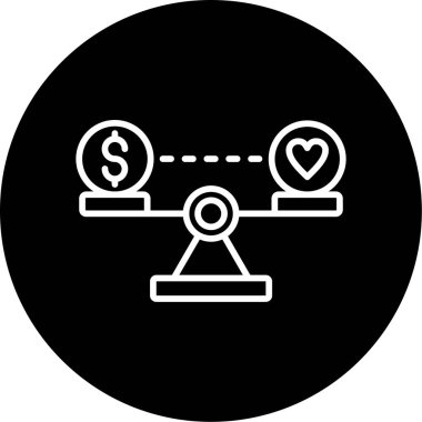 Web simgesi vektör illüstrasyonunu dengele