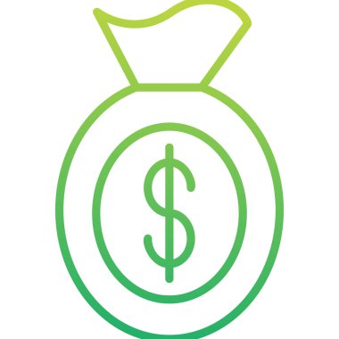 Yatırım simgesi vektör illüstrasyon tasarımı 