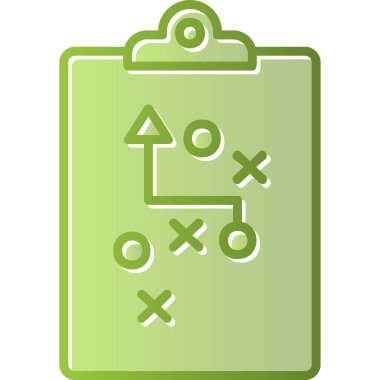 Basit illüstrasyon web simgesi planlama 