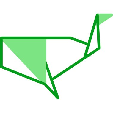 balina ağ simgesi, vektör illüstrasyonu