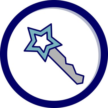 Anahtar Yetenekleri web simgesi vektör çizimi