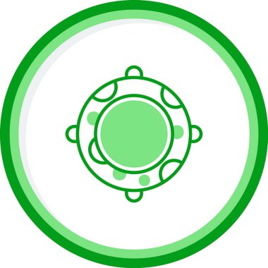 Can simidi. Web simgesi basit illüstrasyon