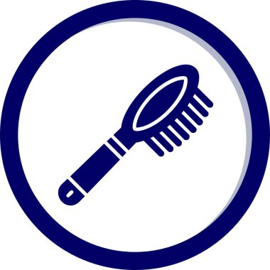  temizlik için fırça, vektör illüstrasyonu 